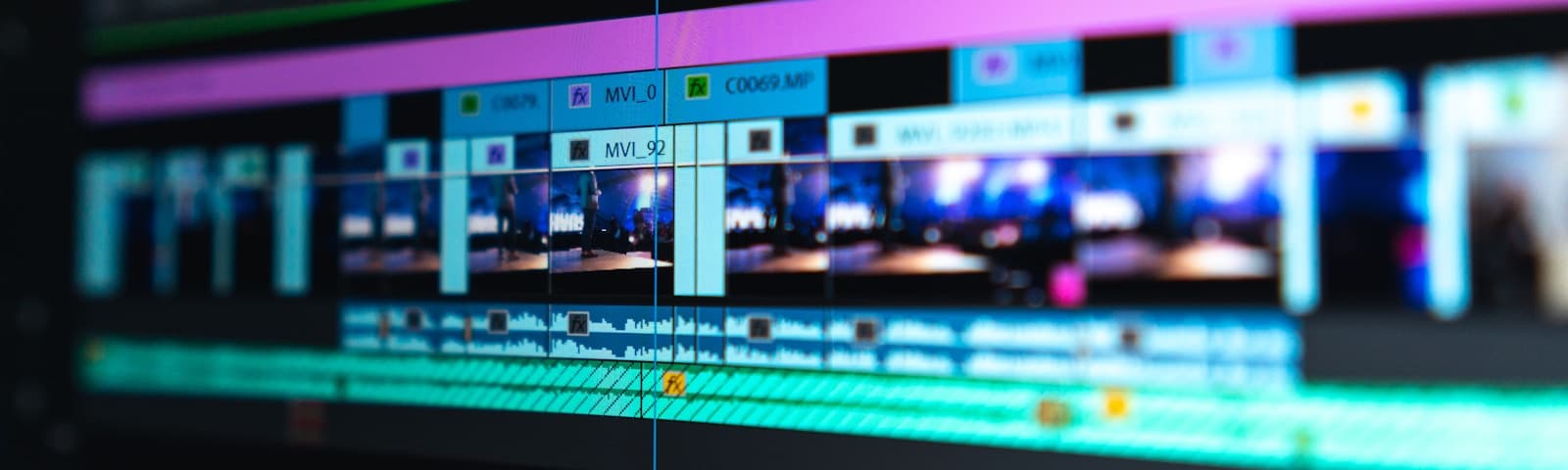 Behind-the-scenes view of a film production set with camera operators and crew